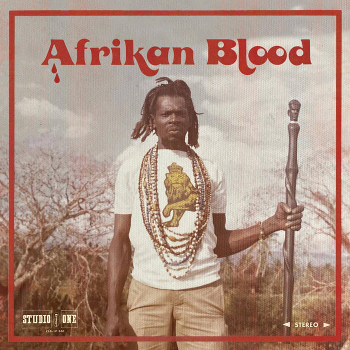 10000 VARIOUS ARTISTS - Afrikan Blood cover 