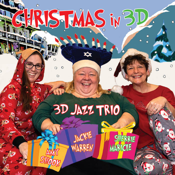 3D JAZZ TRIO - Christmas in 3D cover 