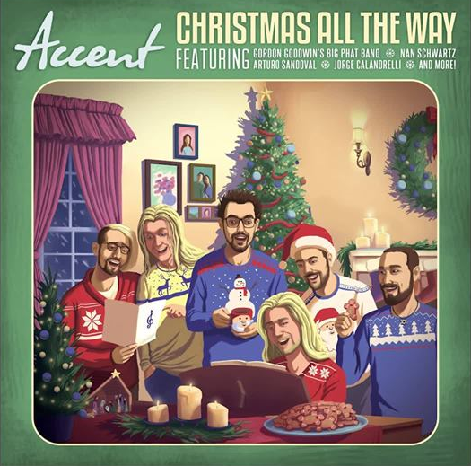 ACCENT - Christmas All The Way cover 