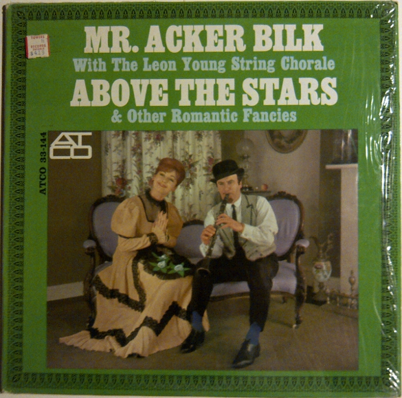 ACKER BILK - Above The Stars & Other Romantic Fancies cover 