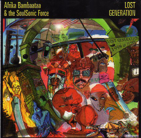 AFRIKA BAMBAATAA - Afrika Bambaataa & The SoulSonic Force : Lost Generation cover 