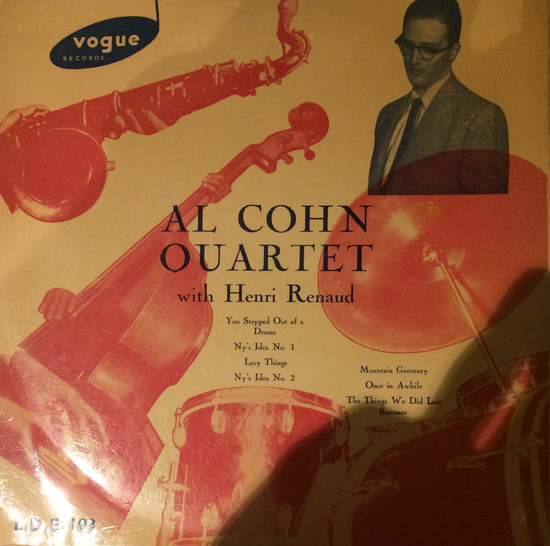 AL COHN - Al Cohn Quartet With Henri Renaud cover 