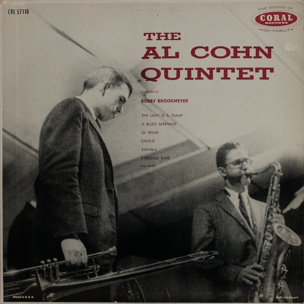 AL COHN - Al Cohn Quintet (feat. Bob Brookmeyer) (aka Jazz Lab Vol.5) cover 