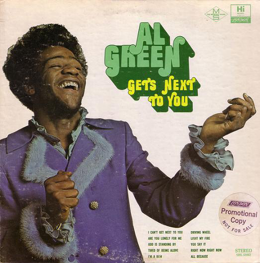 AL GREEN - Gets Next To You cover 