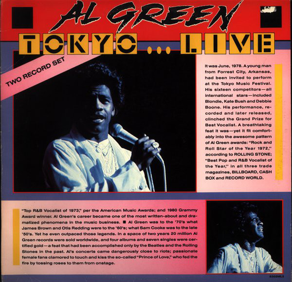 AL GREEN - Tokyo Live cover 