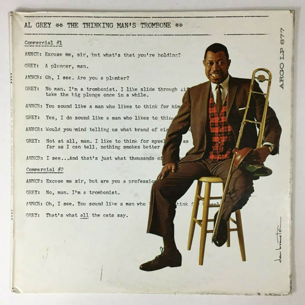 AL GREY - The Thinking Man's Trombone cover 