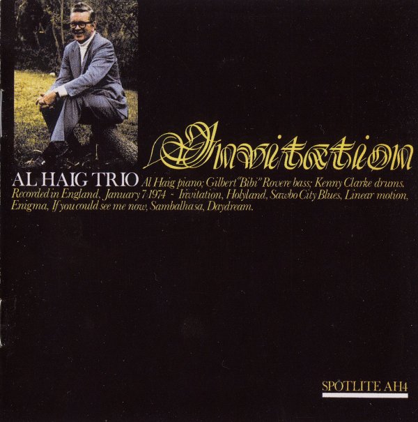 AL HAIG - Invitation cover 