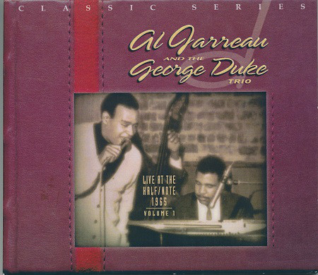 AL JARREAU - Al Jarreau And The George Duke Trio : Live At The Half/Note 1965 Volume 1 cover 