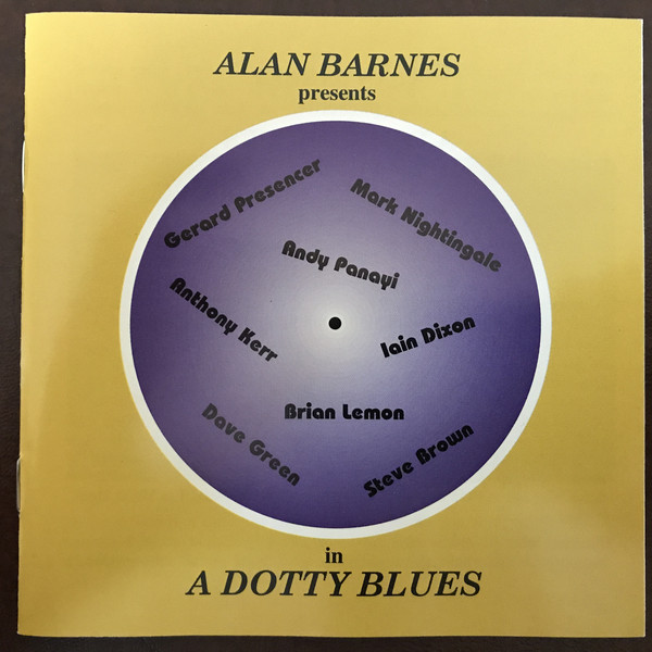 ALAN BARNES - A Dotty Blues cover 