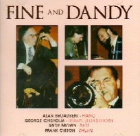 ALAN BROADBENT - Fine And Dandy cover 