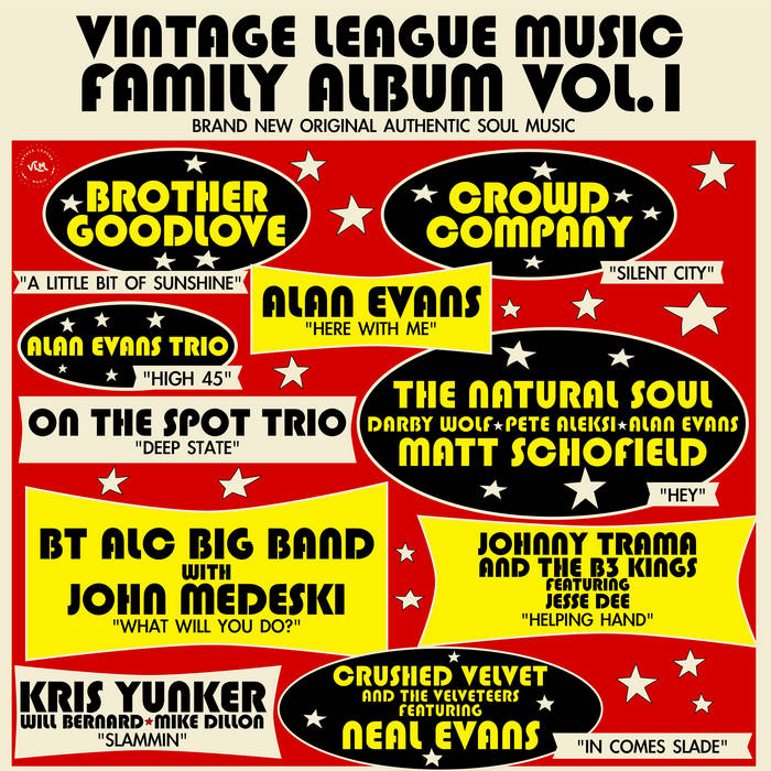 ALAN EVANS - Vintage League Music – Family Album Vol. 1 cover 