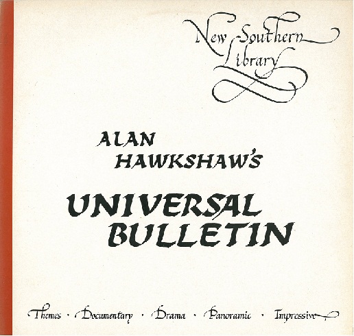 ALAN HAWKSHAW - Alan Hawkshaw's Universal Bulletin cover 