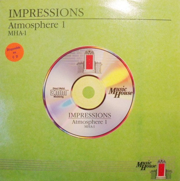 ALAN HAWKSHAW - Atmosphere 1 - Impressions cover 