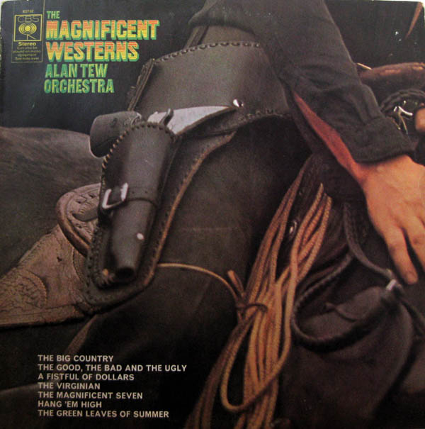 ALAN TEW - The Magnificent Westerns cover 