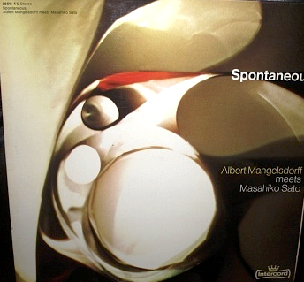 ALBERT MANGELSDORFF - Albert Mangelsdorff & Masahiko Sato : Spontaneous cover 