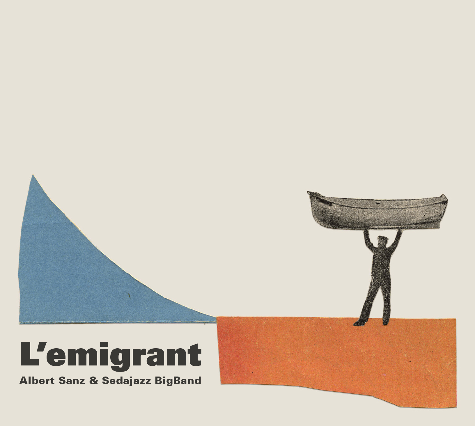 ALBERT SANZ - Albert Sanz & Sedajazz Big Band : L'emigrant cover 