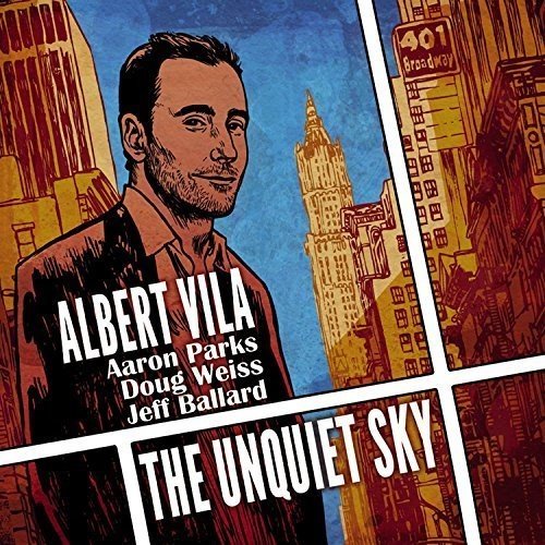 ALBERT VILA - The Unquiet Sky cover 