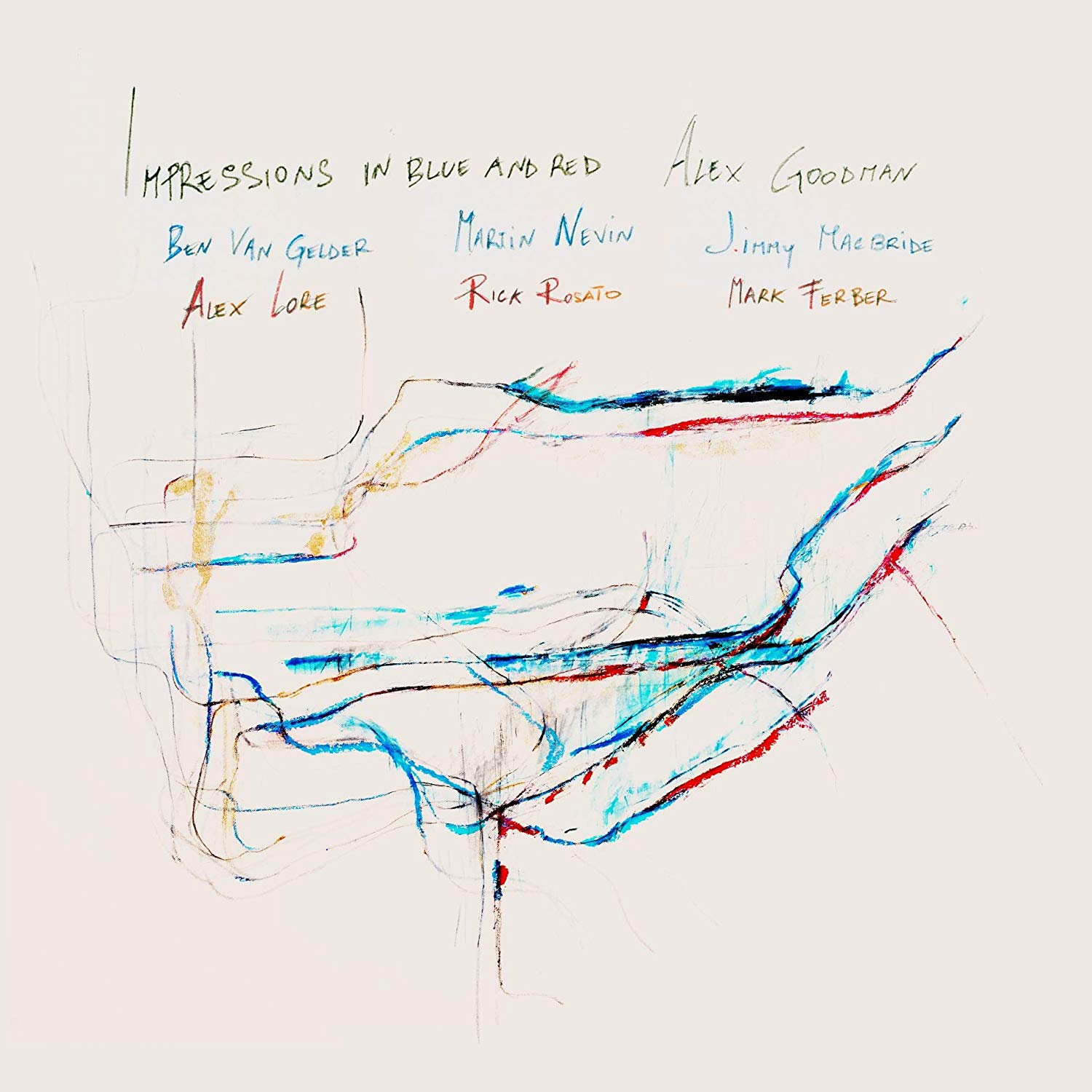 ALEX GOODMAN - Impressions in Blue and Red cover 
