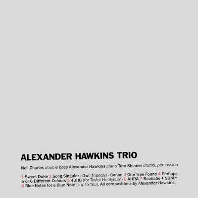 ALEXANDER HAWKINS - Alexander Hawkins Trio cover 