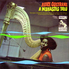 ALICE COLTRANE - A Monastic Trio cover 