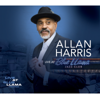 ALLAN HARRIS - Live At The Blue LLama cover 