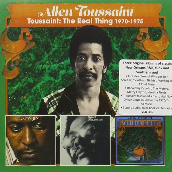 ALLEN TOUSSAINT - Touissaint: The Real Thing (1970-75) cover 
