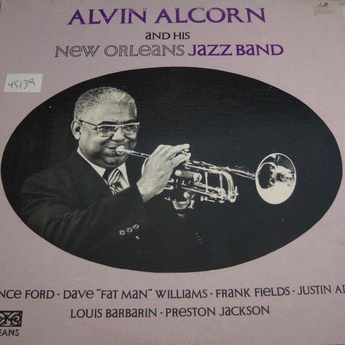 ALVIN ALCORN - Alvin Alcorn And His New Orleans Jazz Band cover 