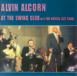 ALVIN ALCORN - At The Swing Club with The Bovisa Jazz Band cover 