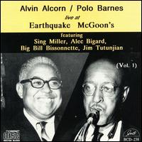 ALVIN ALCORN - Live at Earthquake McGoon's, Vol.1 cover 