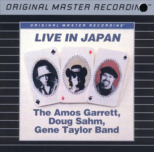 AMOS GARRETT - Live in Japan cover 