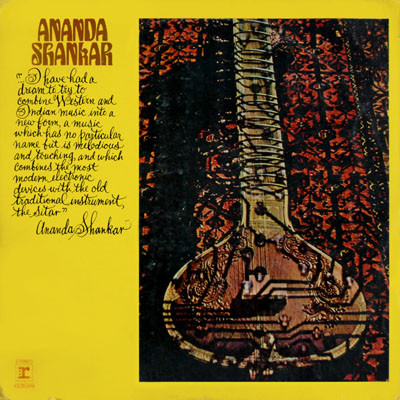 ANANDA SHANKAR - Ananda Shankar cover 