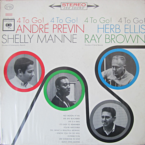 ANDRÉ PREVIN - 4 to Go! cover 