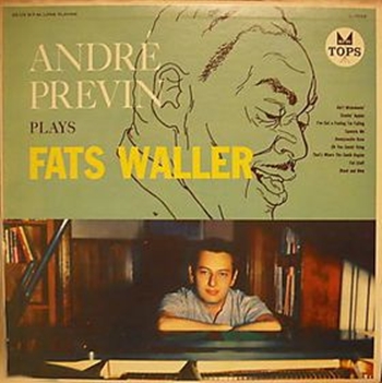 ANDRÉ PREVIN - André Previn Plays Fats Waller cover 