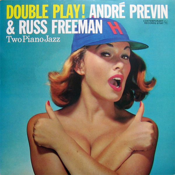 ANDRÉ PREVIN - Double Play! (with Russ Freeman) cover 