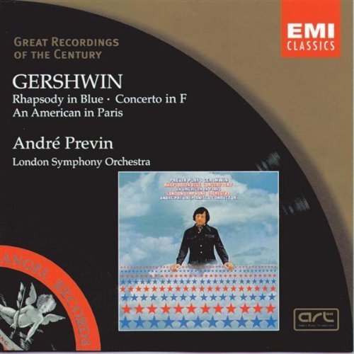 ANDRÉ PREVIN - Gershwin - Rhapsody In Blue cover 