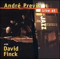 ANDRÉ PREVIN - Live at the Jazz Standard cover 
