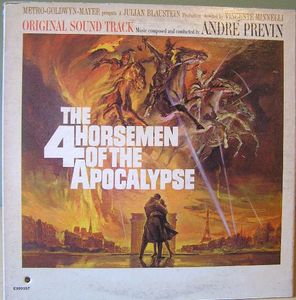 ANDRÉ PREVIN - The 4 Horsemen Of The Apocalypse (Original Sound Track) cover 