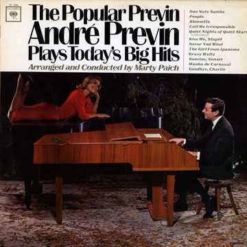 ANDRÉ PREVIN - The Popular Previn Plays Today's Big Hits cover 