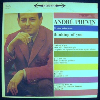 ANDRÉ PREVIN - Thinking Of You cover 