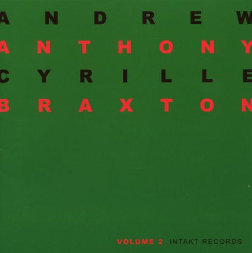 ANDREW CYRILLE - Andrew Cyrille / Anthony Braxton ‎: Duo Palindrome 2002. Vol. 2 cover 