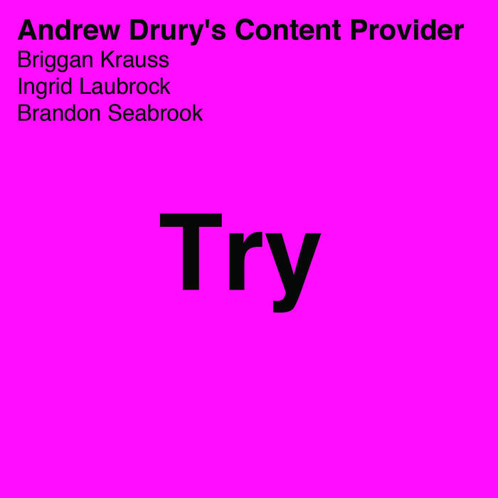ANDREW DRURY - Try cover 