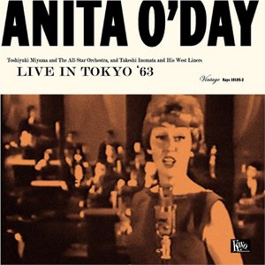 ANITA O'DAY - Live in Tokyo '63 cover 