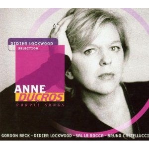 ANNE DUCROS - Purple Songs cover 
