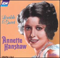 ANNETTE HANSHAW - Lovable & Sweet cover 