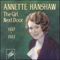 ANNETTE HANSHAW - The Girl Next Door cover 