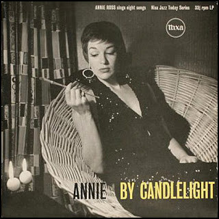 ANNIE ROSS - Annie Ross With The Tony Crombie 4-Tet ‎: Annie By Candlelight cover 