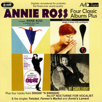 ANNIE ROSS - Four Classic Albums Plus cover 