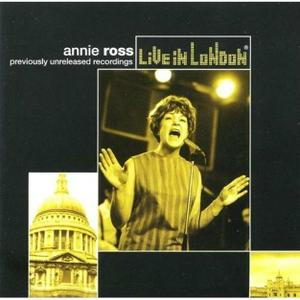 ANNIE ROSS - Live In London cover 