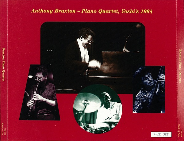 ANTHONY BRAXTON - Piano Quartet, Yoshi's 1994 cover 