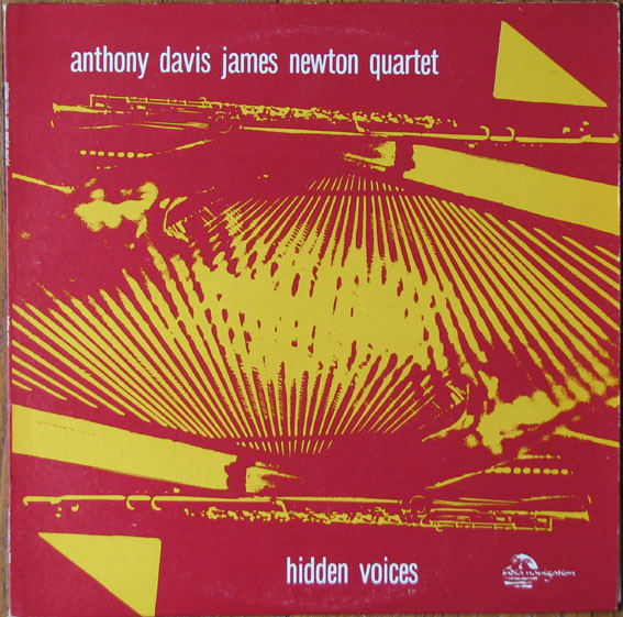 ANTHONY DAVIS - Anthony Davis James Newton Quartet : Hidden Voices cover 
